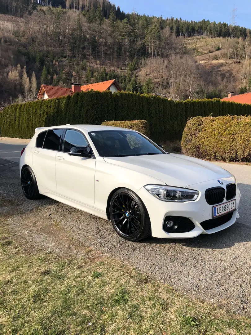 BMW 118 118d M Sport Aut. Weiß - 1