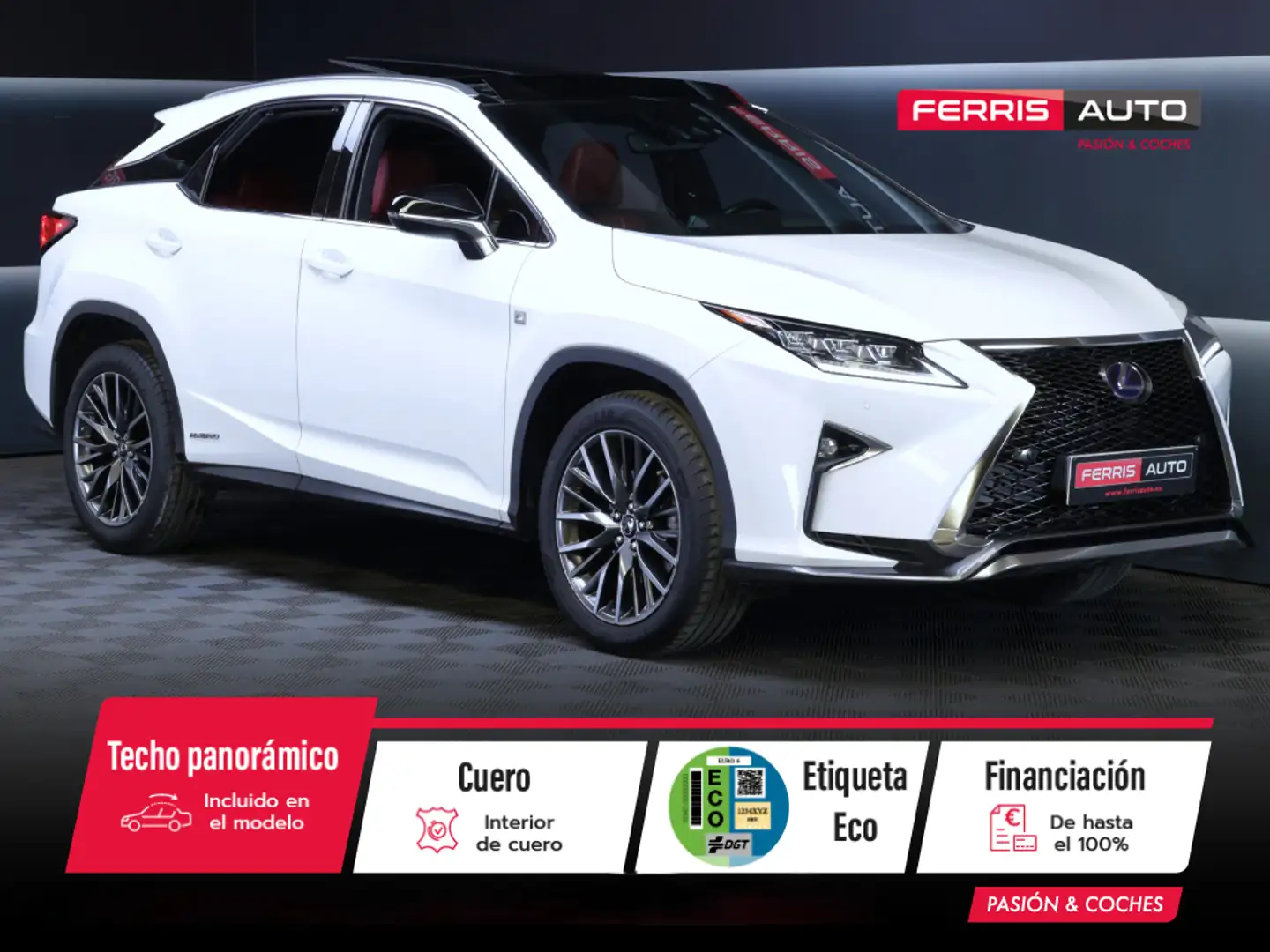 Lexus RX 450h F Sport Weiß - 1
