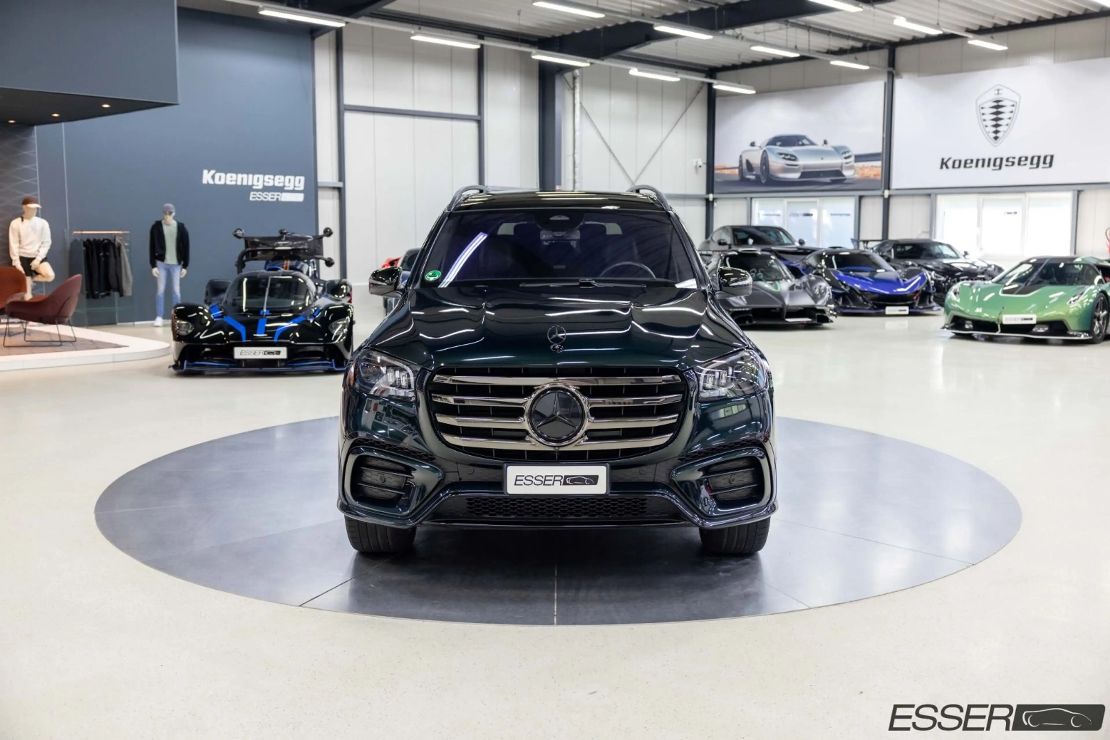 Mercedes-Benz GLS 450 d 4MATIC | Smaragdgrün | Voll — photo 2
