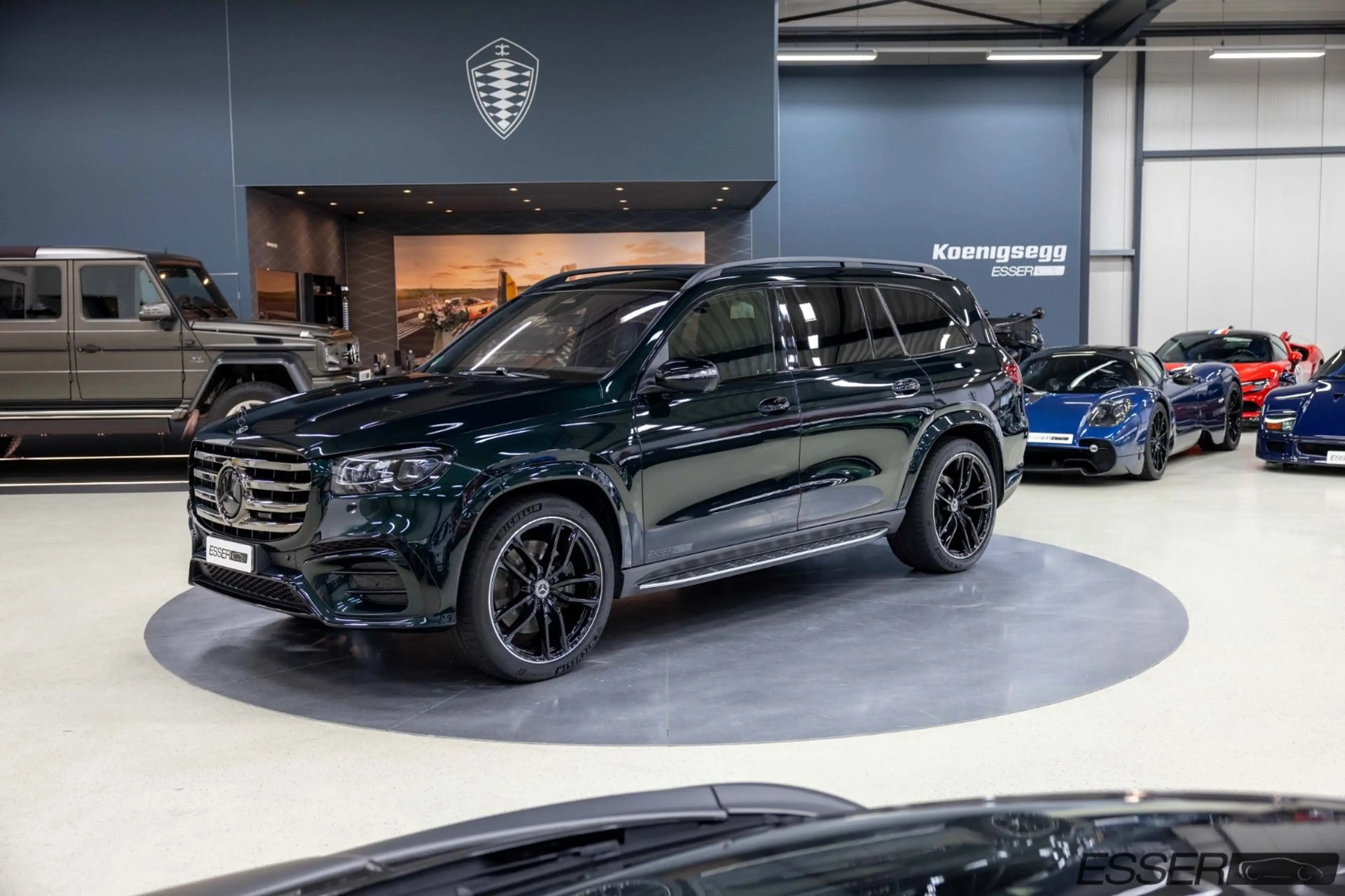 Mercedes-Benz GLS 450 d 4MATIC | Smaragdgrün | Voll — photo 4