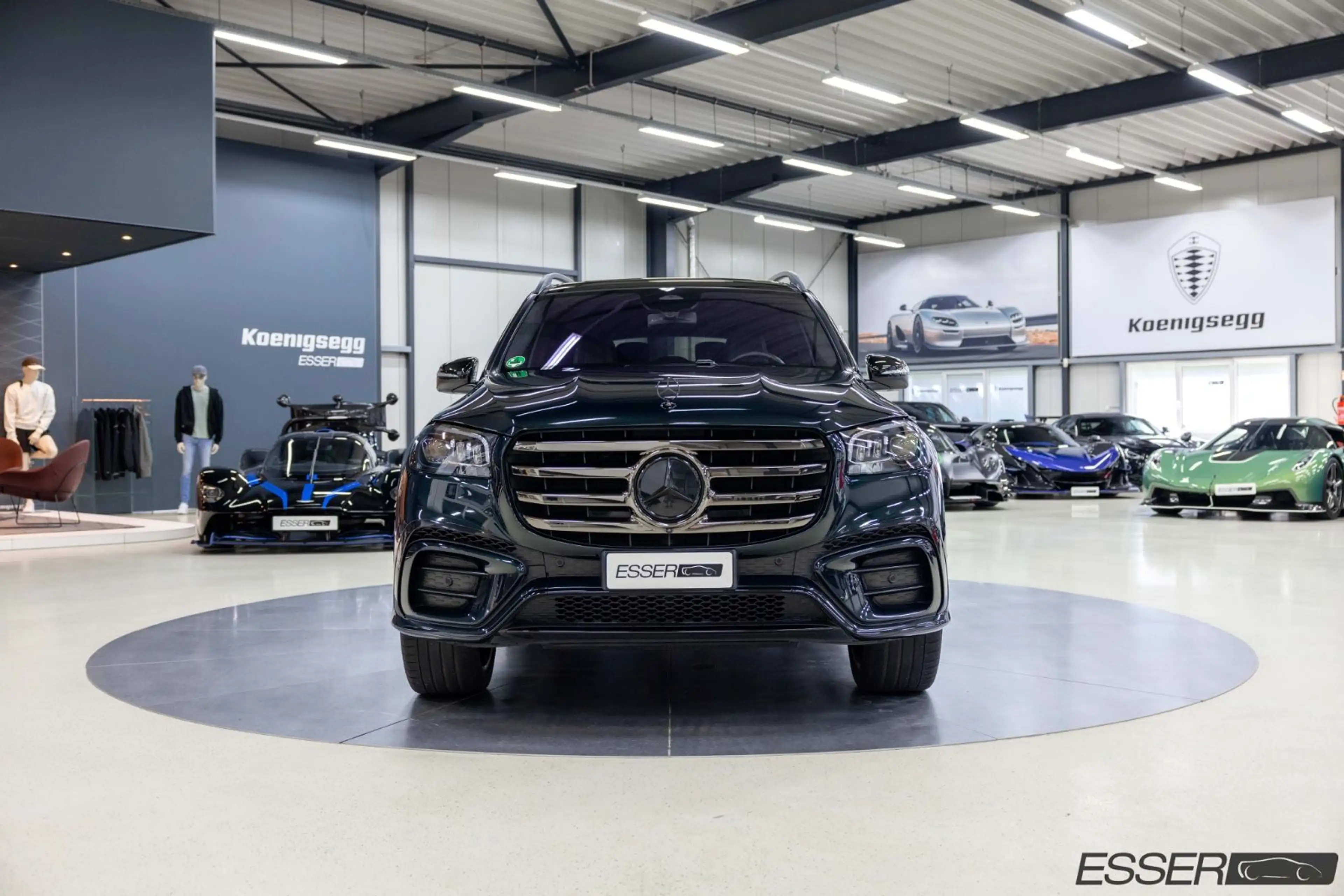 Mercedes-Benz GLS 450 d 4MATIC | Smaragdgrün | Voll — photo 3
