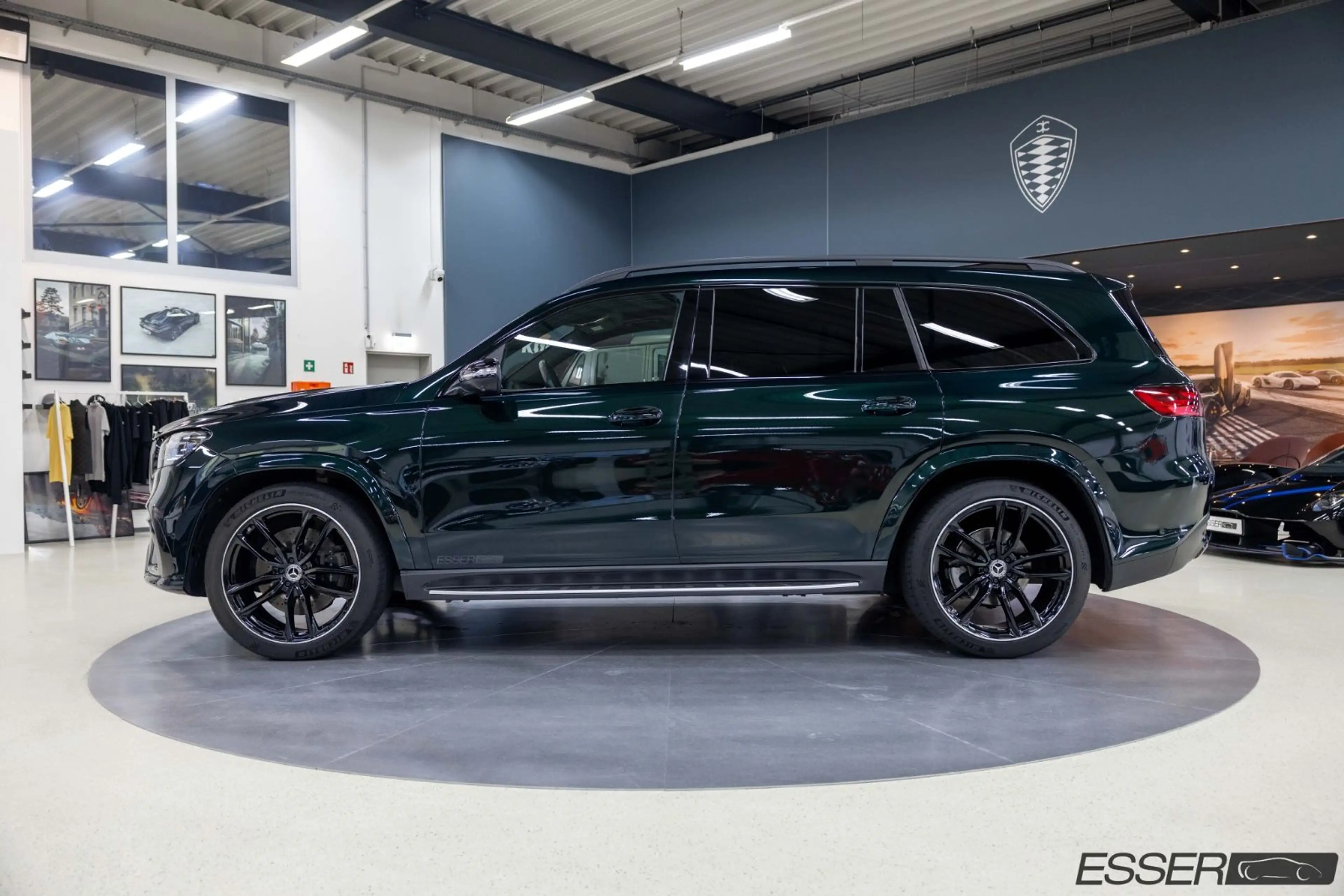 Mercedes-Benz GLS 450 d 4MATIC | Smaragdgrün | Voll — photo 7
