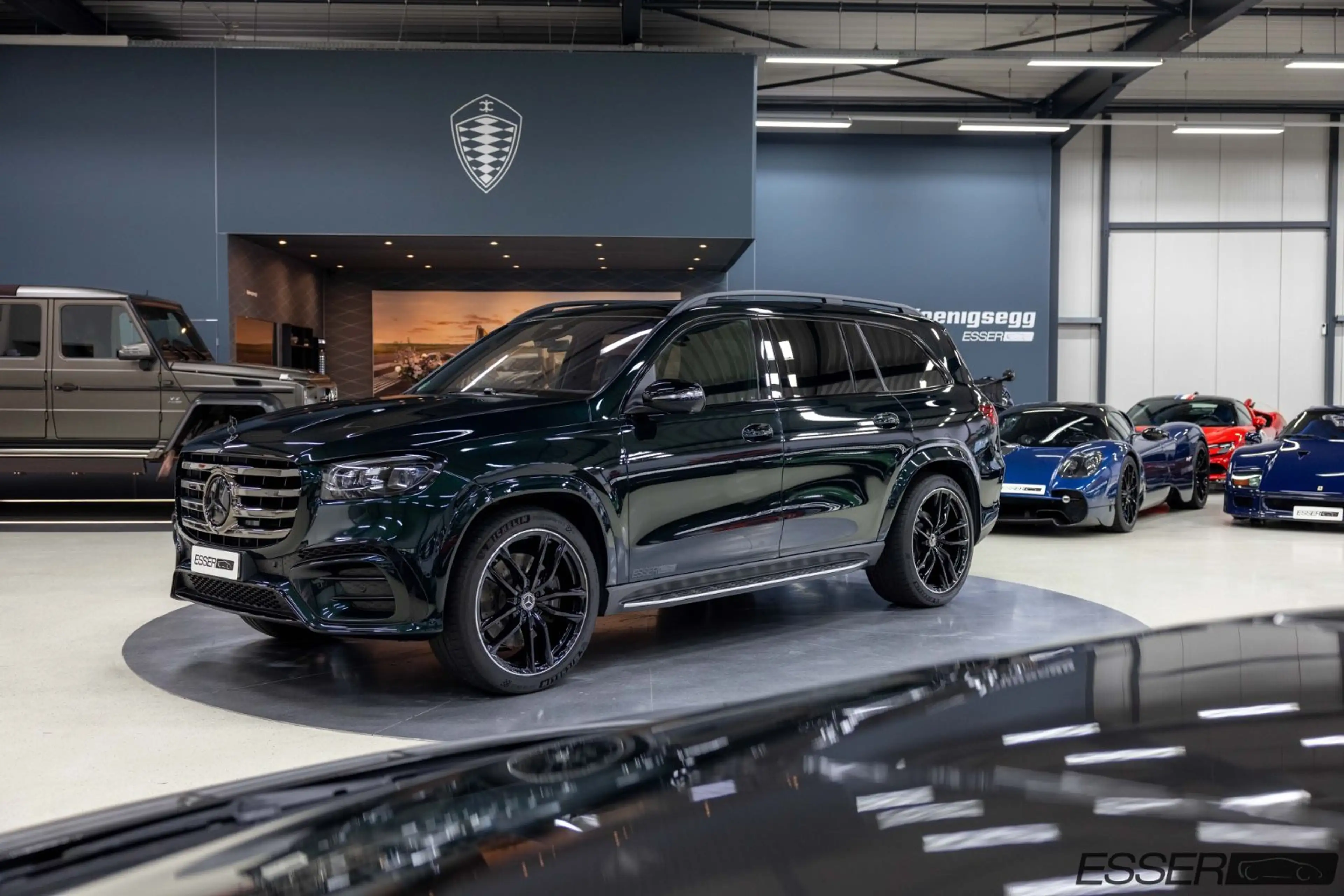 Mercedes-Benz GLS 450 d 4MATIC | Smaragdgrün | Voll — photo 5