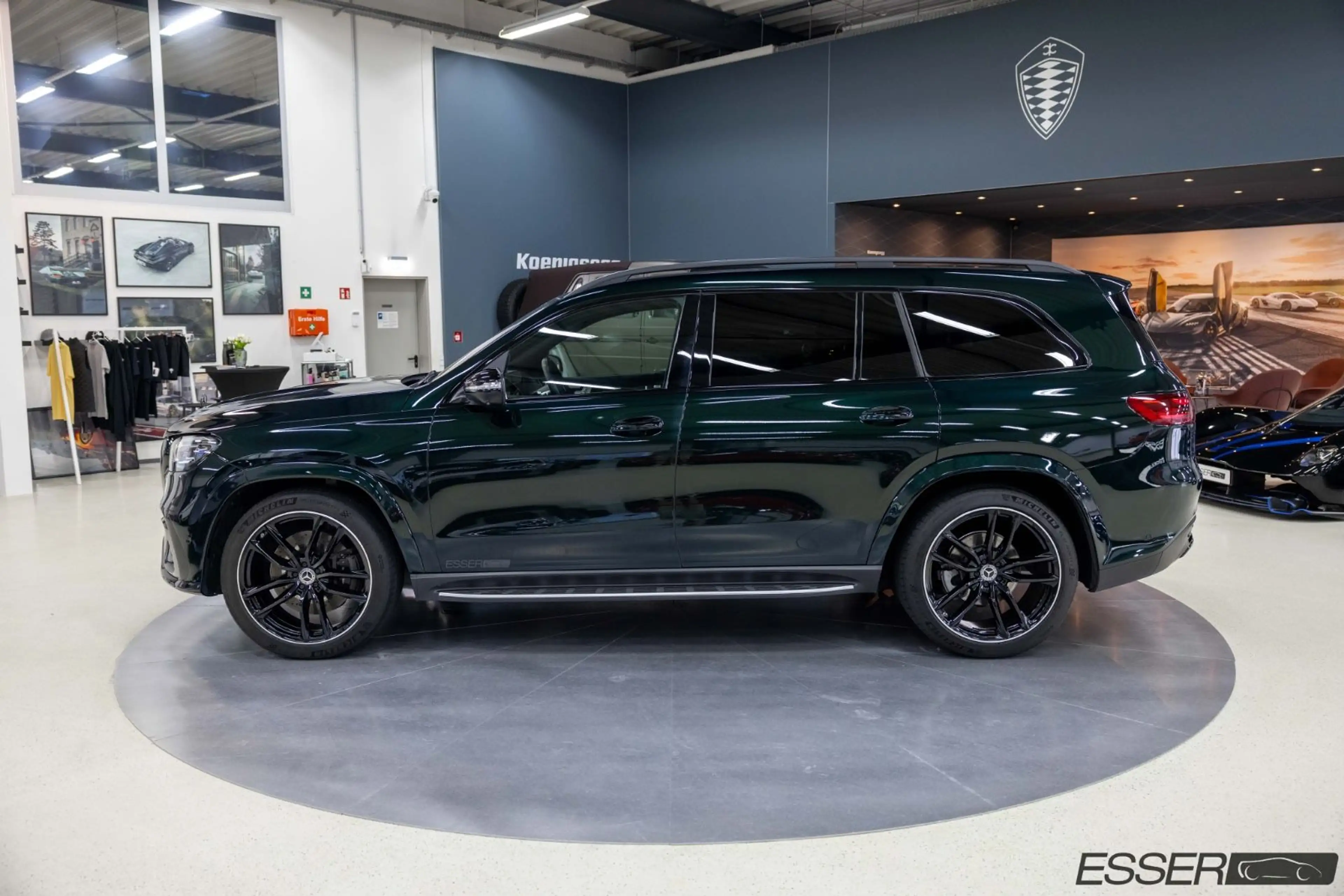 Mercedes-Benz GLS 450 d 4MATIC | Smaragdgrün | Voll — photo 6