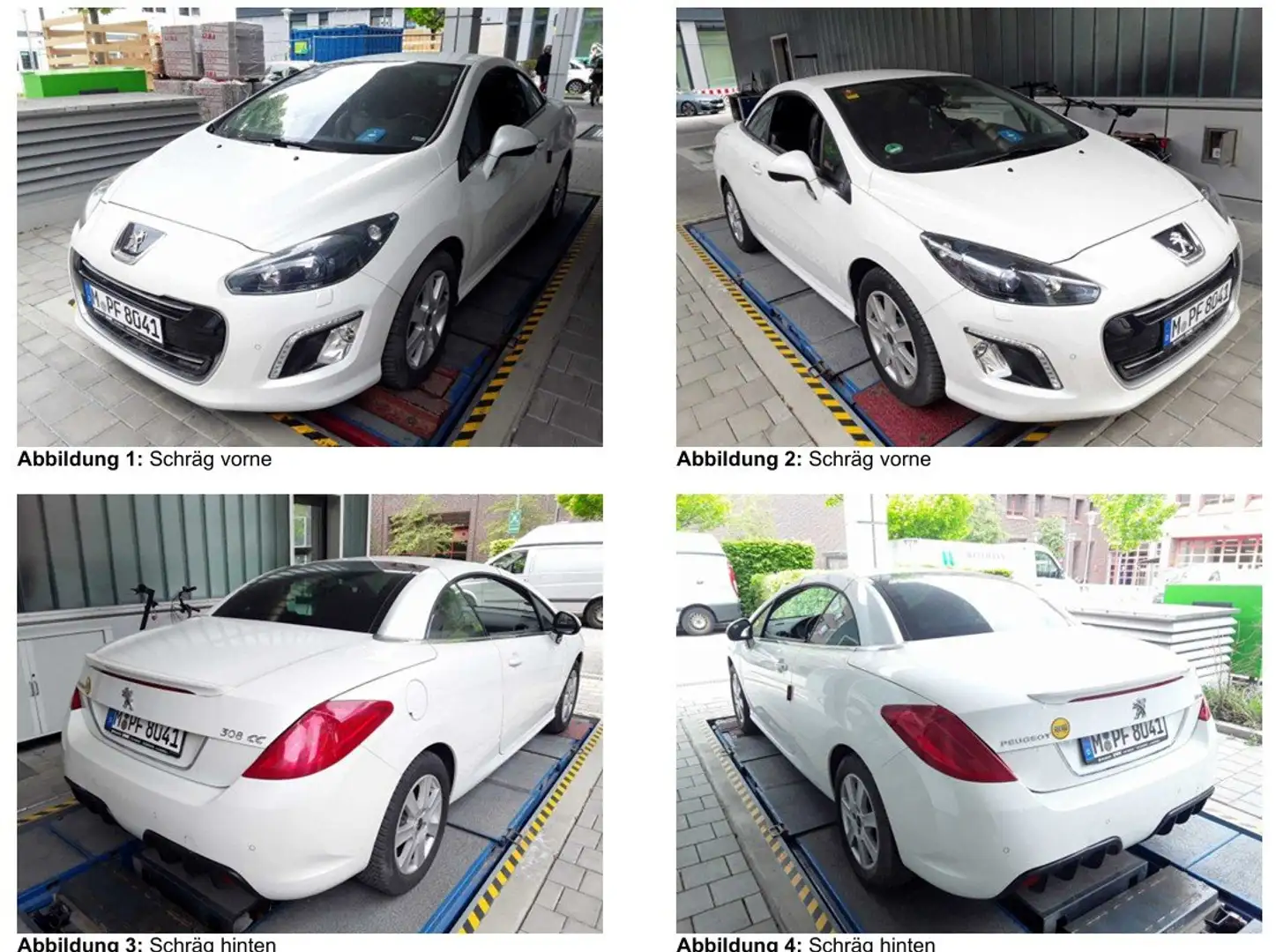 Peugeot 308 308 CC 155 THP Allure Weiß - 1