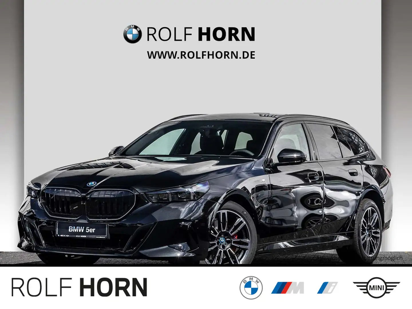 BMW 530 e Touring M Sport 360 KAM Pano AHK SHZ HUD Negro - 1