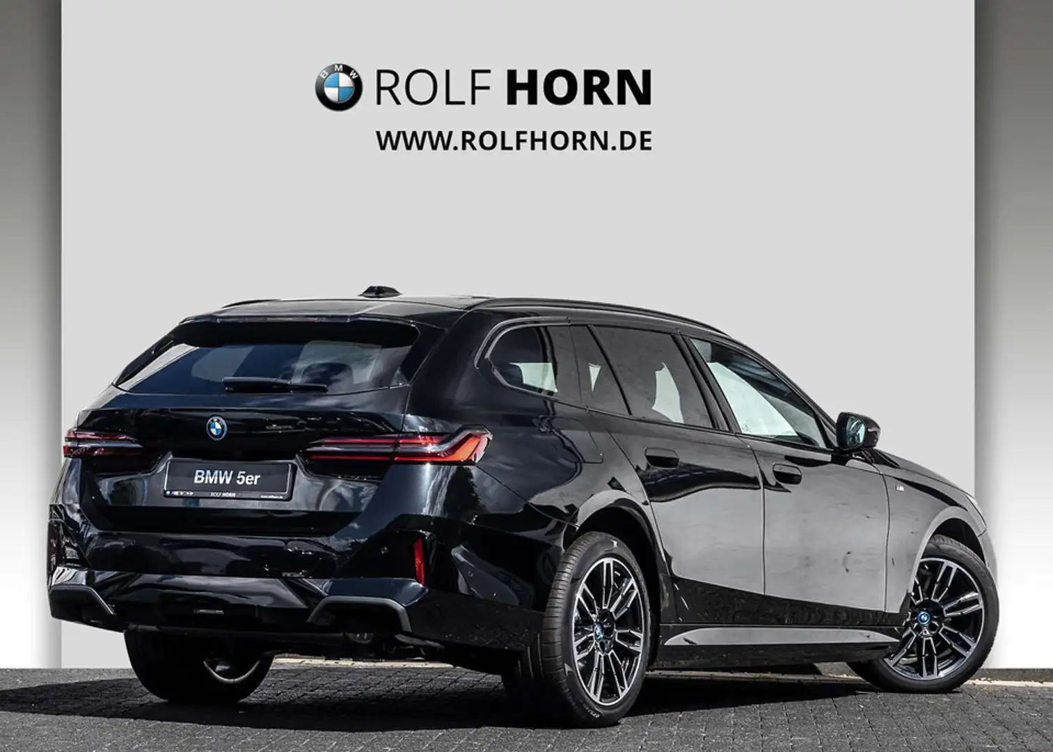 BMW 530 e Touring M Sport 360 KAM Pano AHK SHZ HUD Negro - 2