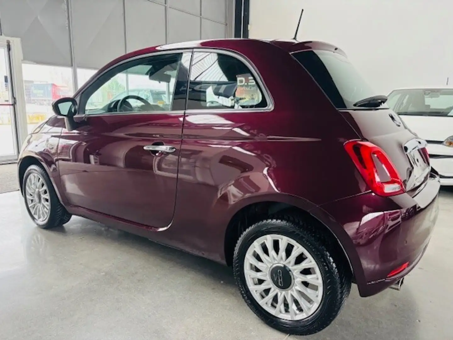 Fiat 500 500 1.2 Lounge PERMUTABILE Rouge - 2