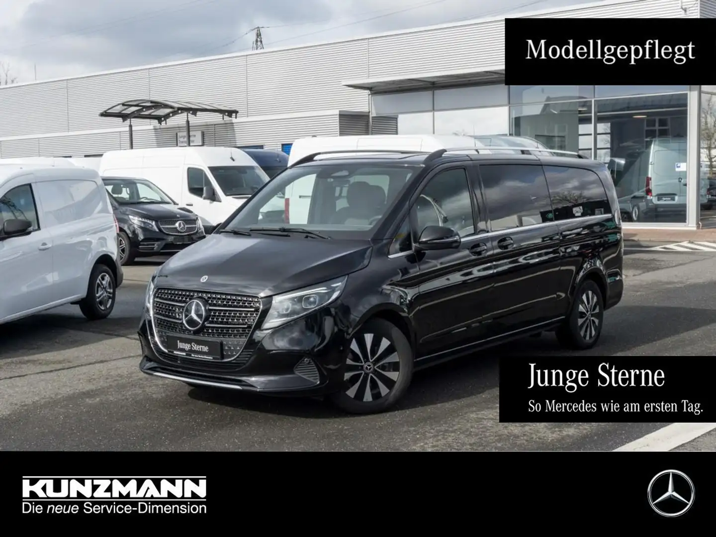 Mercedes-Benz V 300 d Avantgarde extralang MBUX Navi Distronic Schwarz - 1