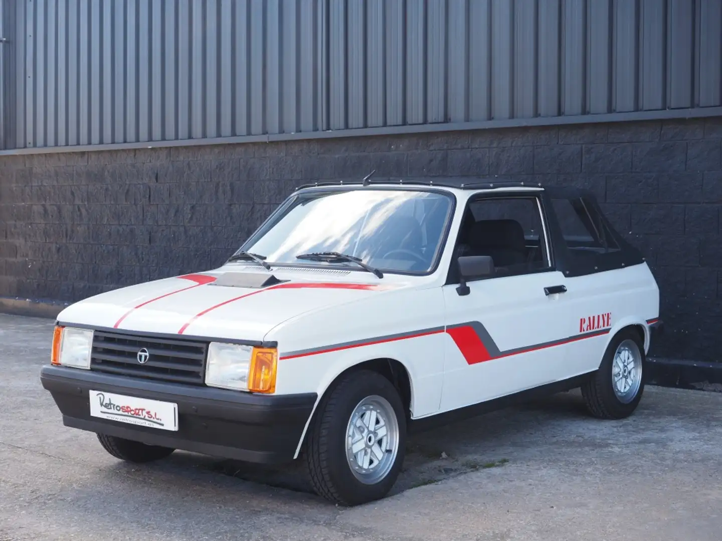 Talbot Samba Descapotable Manual de 2 Puertas Weiß - 2
