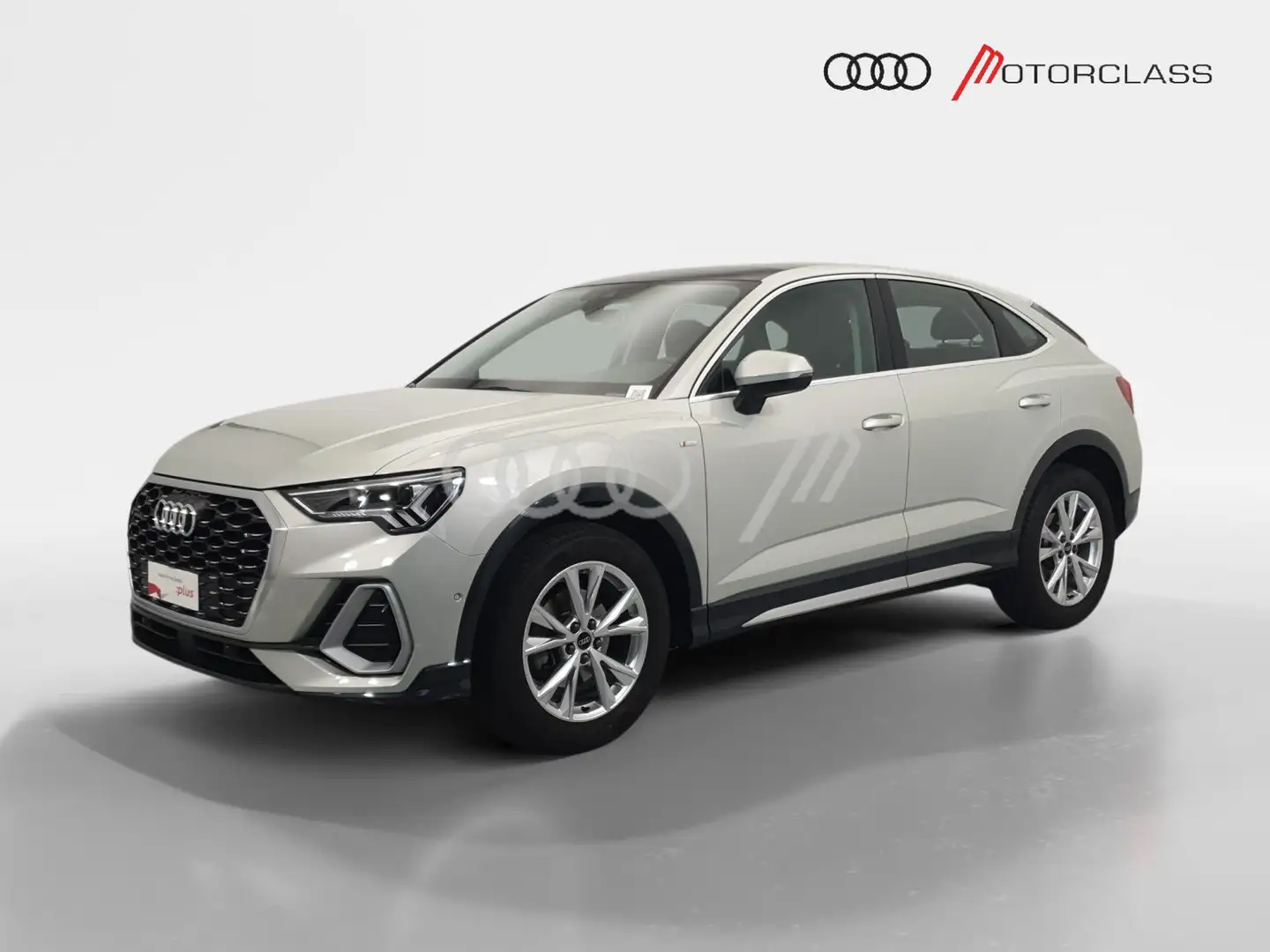 Audi Q3 sportback 35 2.0 tdi s line edition quattro s tron Argento - 1