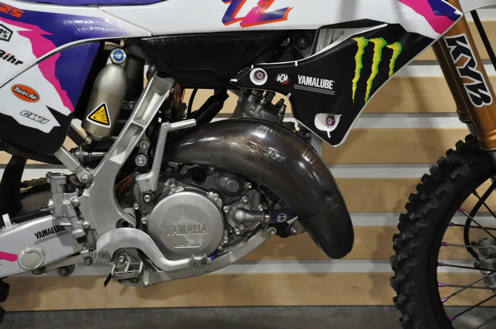 Yamaha YZ 125 Weiß - 2