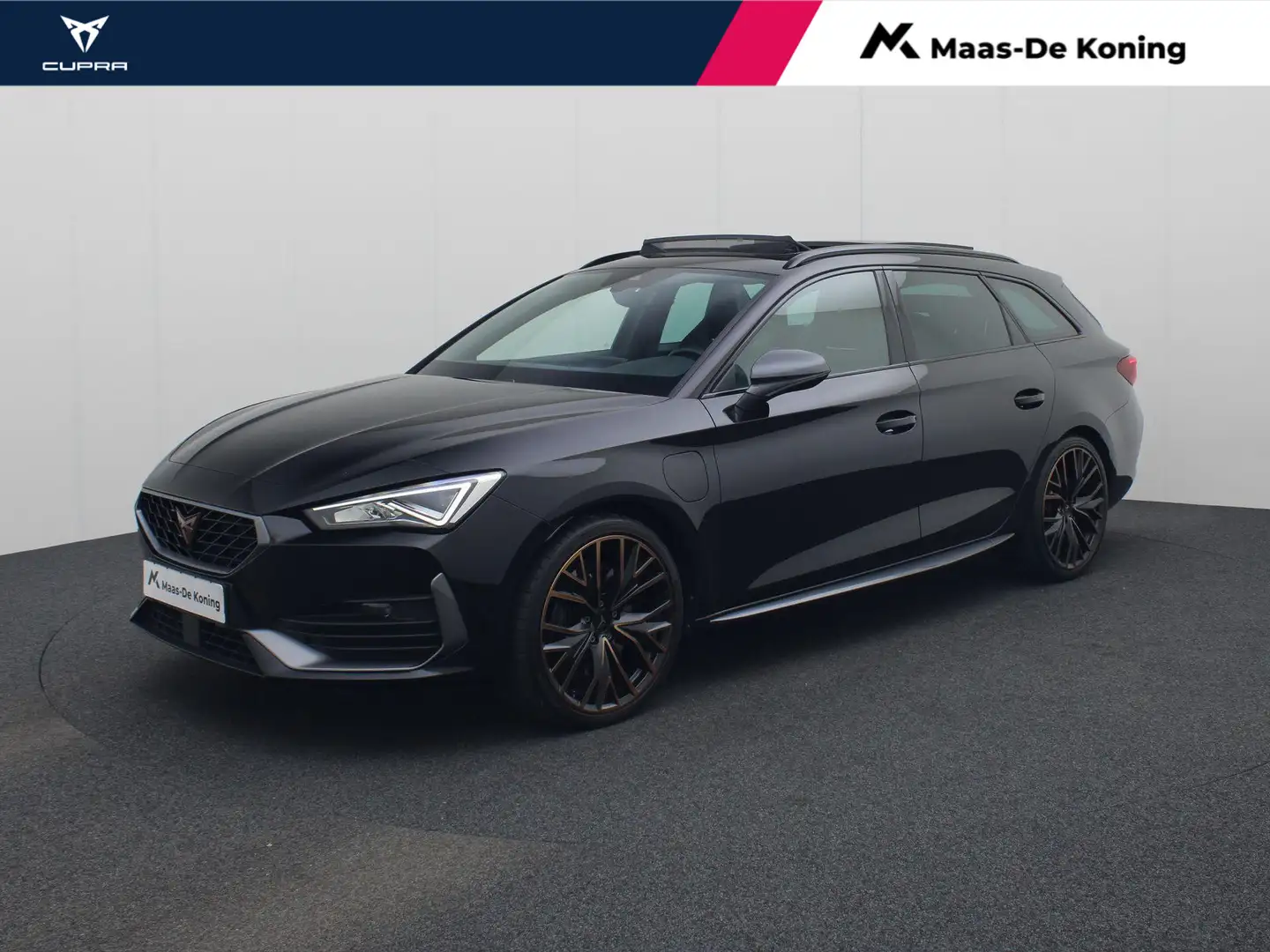 CUPRA Leon Sportstourer 1.4e-Hybrid 180kW/245PK VZ DSG · Pano Zwart - 1