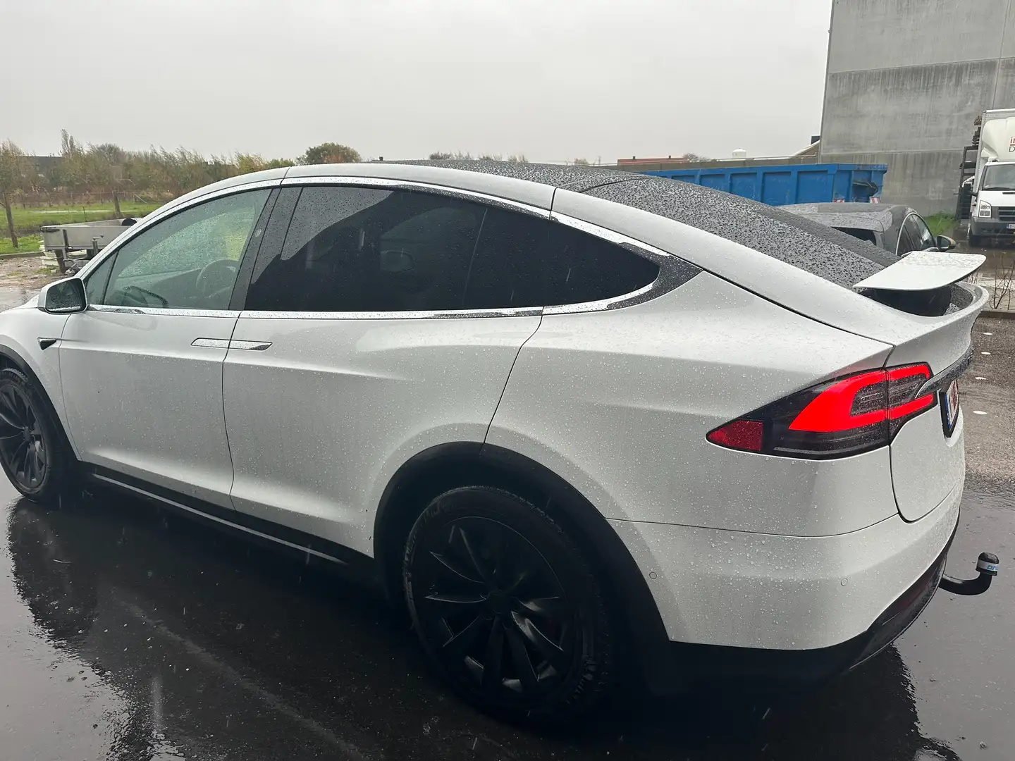 Tesla Model X Model X Ludicrous Performance Beyaz - 2