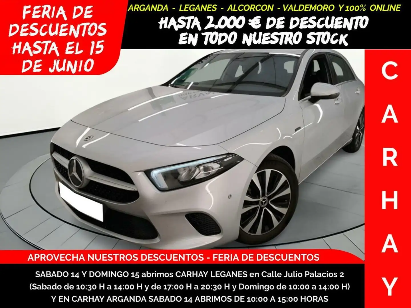 Mercedes-Benz A 250 E BUSINESS LINE 8G-DCT Grau - 1