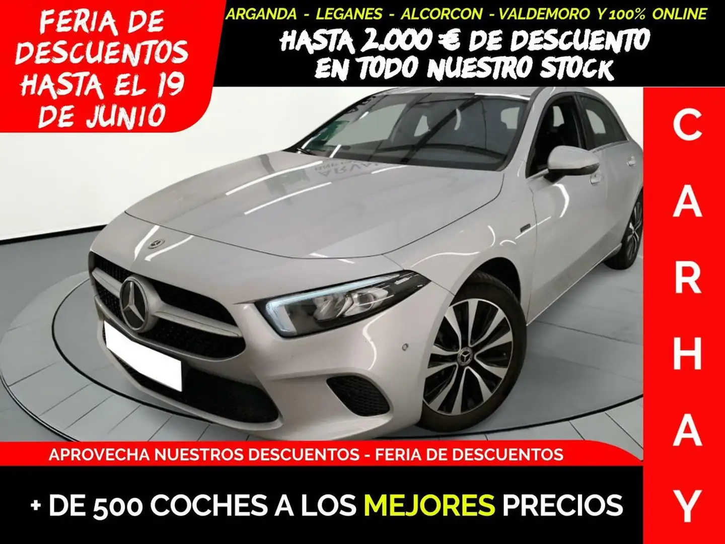 Mercedes-Benz A 250 E BUSINESS LINE 8G-DCT Gris - 1