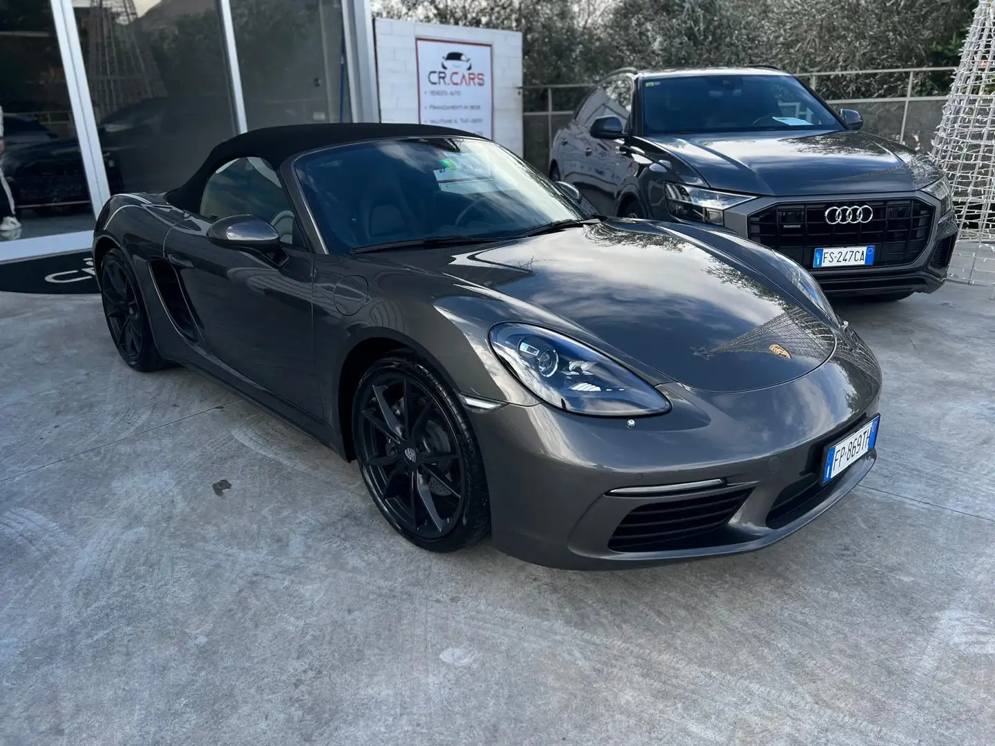 Porsche Boxster 718 Boxster 2.0 300cv pdk Spyder Argento - 1