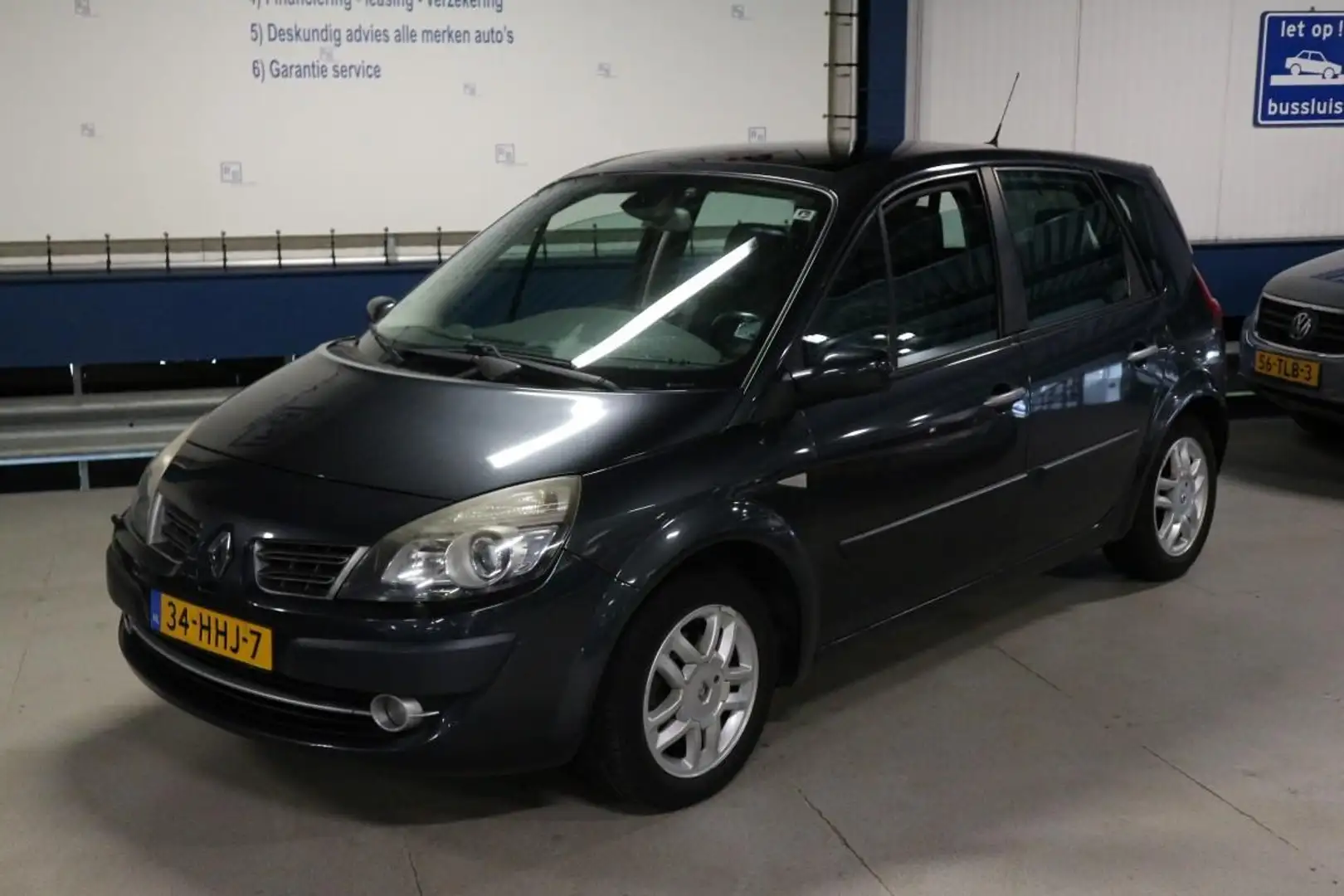 Renault Scenic 1.6-16V Tech Line / Pano / FULL SERVICE ! ! ! Grijs - 2