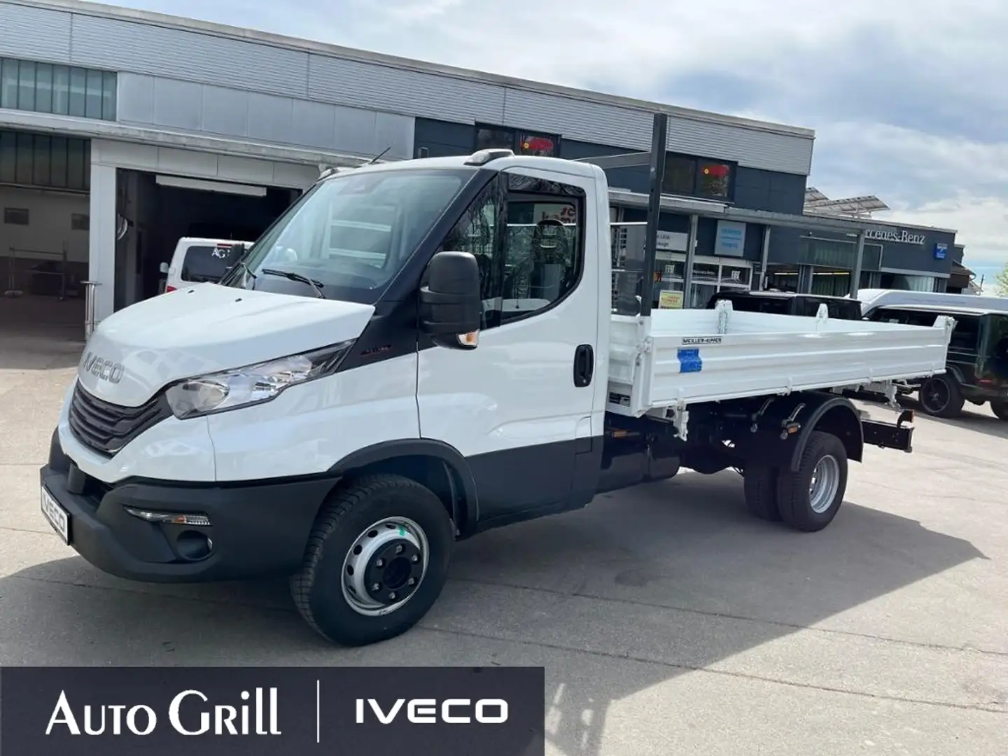 Iveco Daily 70C18H Dreiseitenkipper AHK ACC RÜ-KAM SHZ Weiß - 2