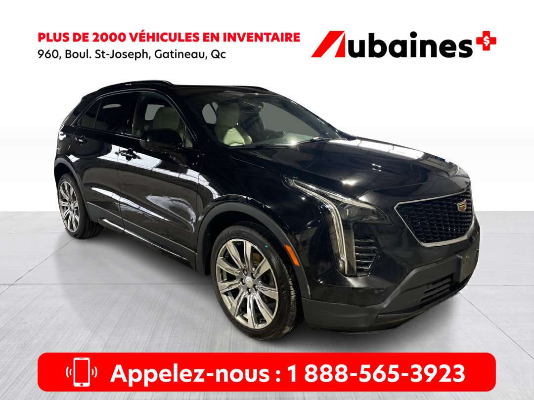 2019 Cadillac XT4 Sport AWD Mags Cuir toit pano GPS Sièges chauffant