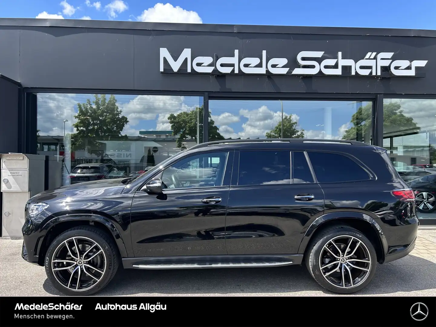 Mercedes-Benz GLS 400 GLS 400 d 4M AMG Exclusiv 23'' Air Dist AHK Pano Чёрный - 2
