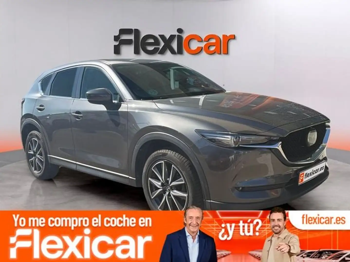 Mazda CX-5 2.5 Skyactiv-G Zenith AWD Aut. Gris - 1