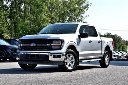 Silver 2025 Ford F-150 Pickup Truck Four-Wheel Drive Automatic