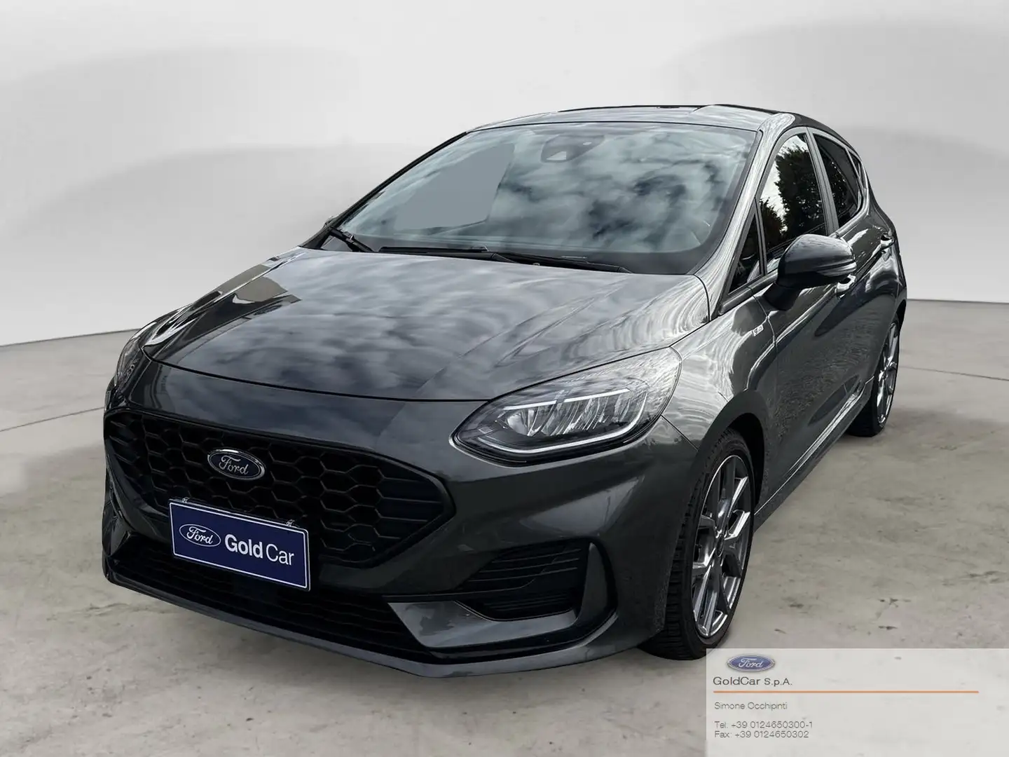 Ford Fiesta Fiesta 1.0 Ecoboost Hybrid 125 CV 5 porte ST-Line Grigio - 1