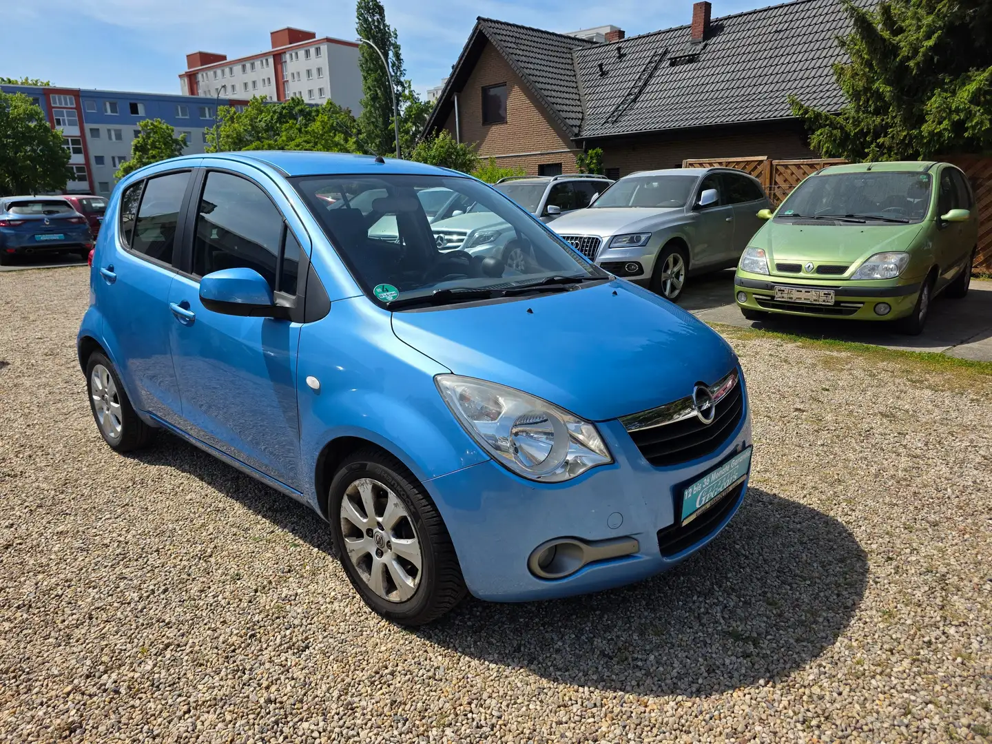 Opel Agila 1.0*Klima*TÜV 05.2027*Neuwert.AllwetterRreifen* Bleu - 1
