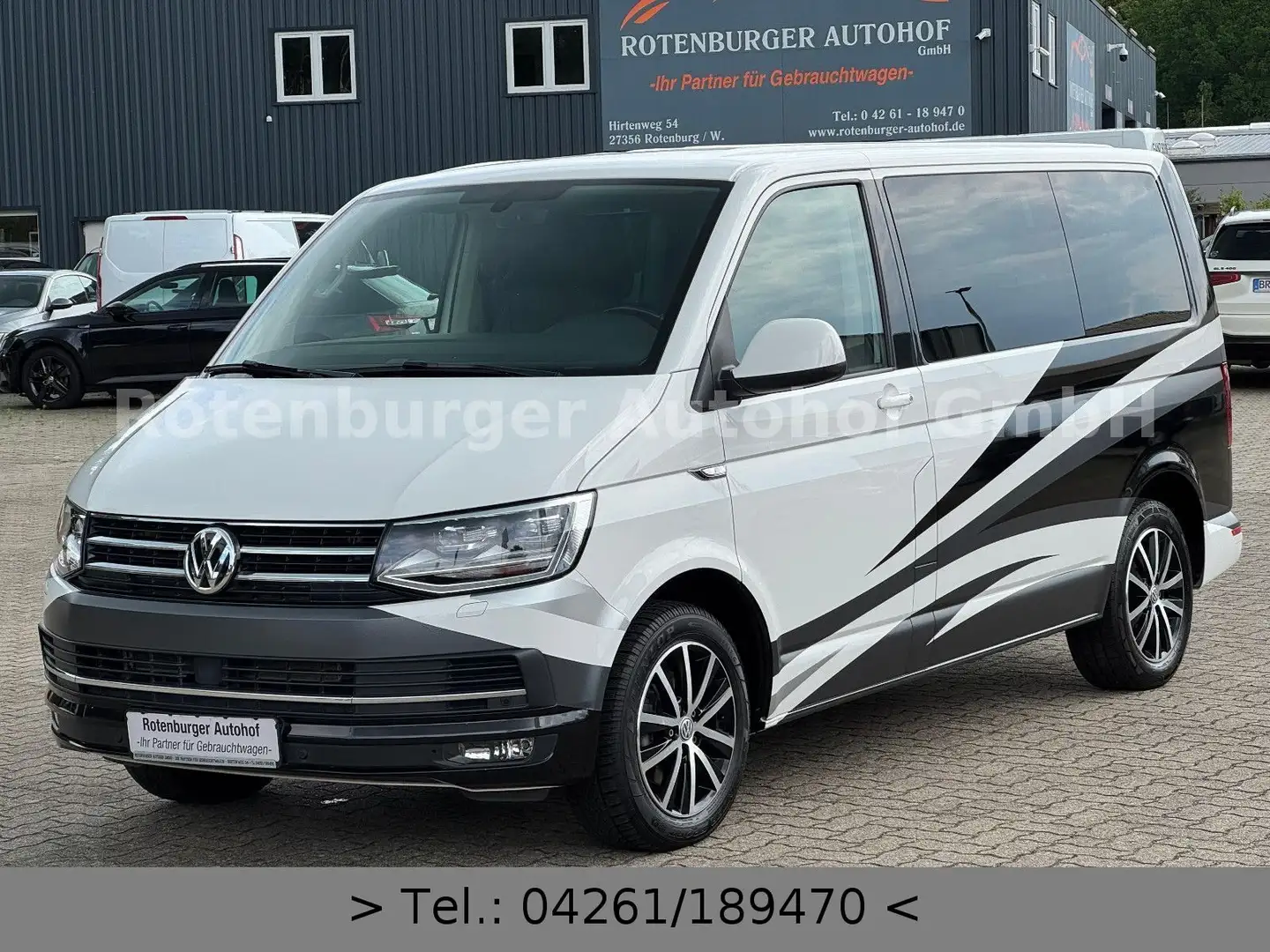 Volkswagen T6 Multivan T6*MULTIVAN*2.0 TDI*GENERATION*SIX*7-SITZE*LEDER Weiß - 2