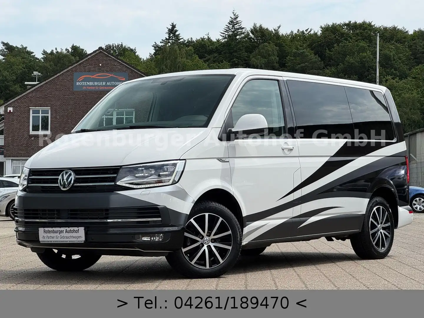 Volkswagen T6 Multivan T6*MULTIVAN*2.0 TDI*GENERATION*SIX*7-SITZE*LEDER Weiß - 1