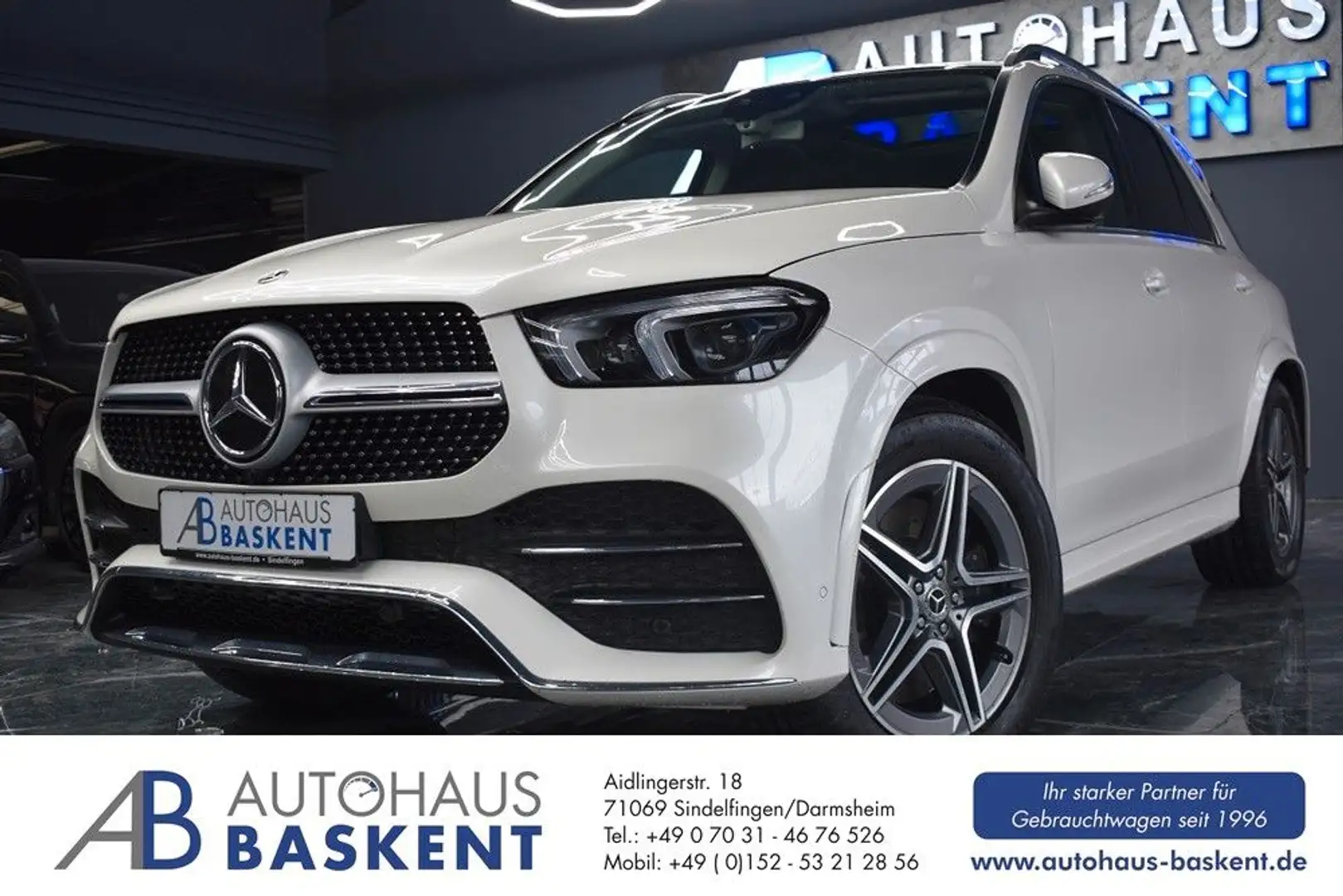 Mercedes-Benz GLE 450 4Matic AMG LINE*PANO*LED*LEDER*SHZ* Weiß - 1