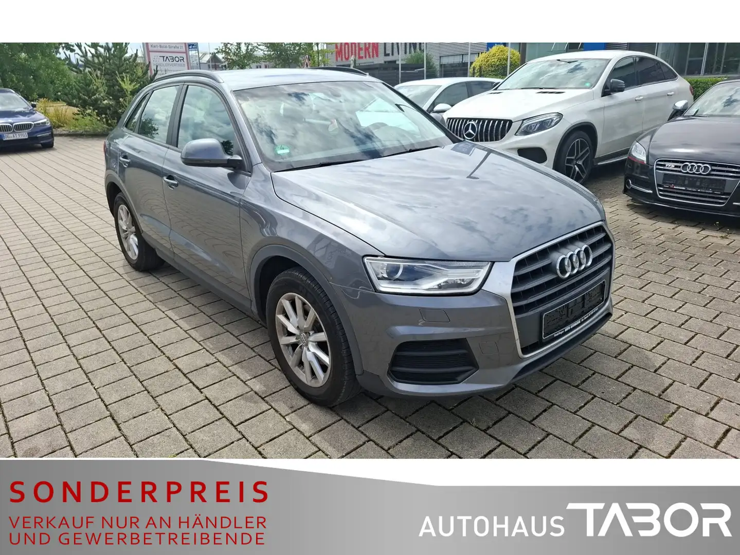 Audi Q3 1.4 TFSI  S-tronic AHK LM Xen Nav SHZ PDC Grau - 2