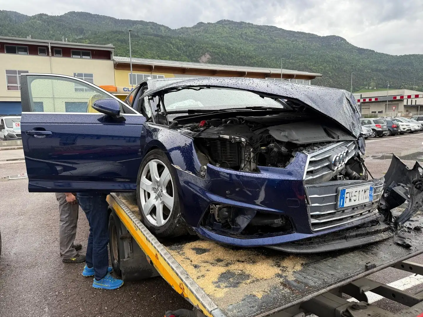 Audi A4 A4 Avant 50 3.0 tdi quattro 286cv AUTO INCIDENTATA Blu/Azzurro - 2