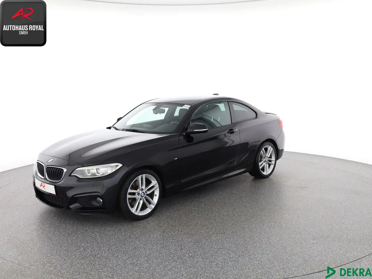 BMW 220 220 i Coupe M SPORT SHADOW KEYLESS,BI-XENON,HIFI Schwarz - 1