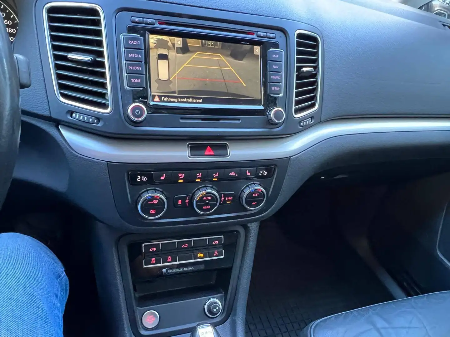 Volkswagen Sharan Blau - 2