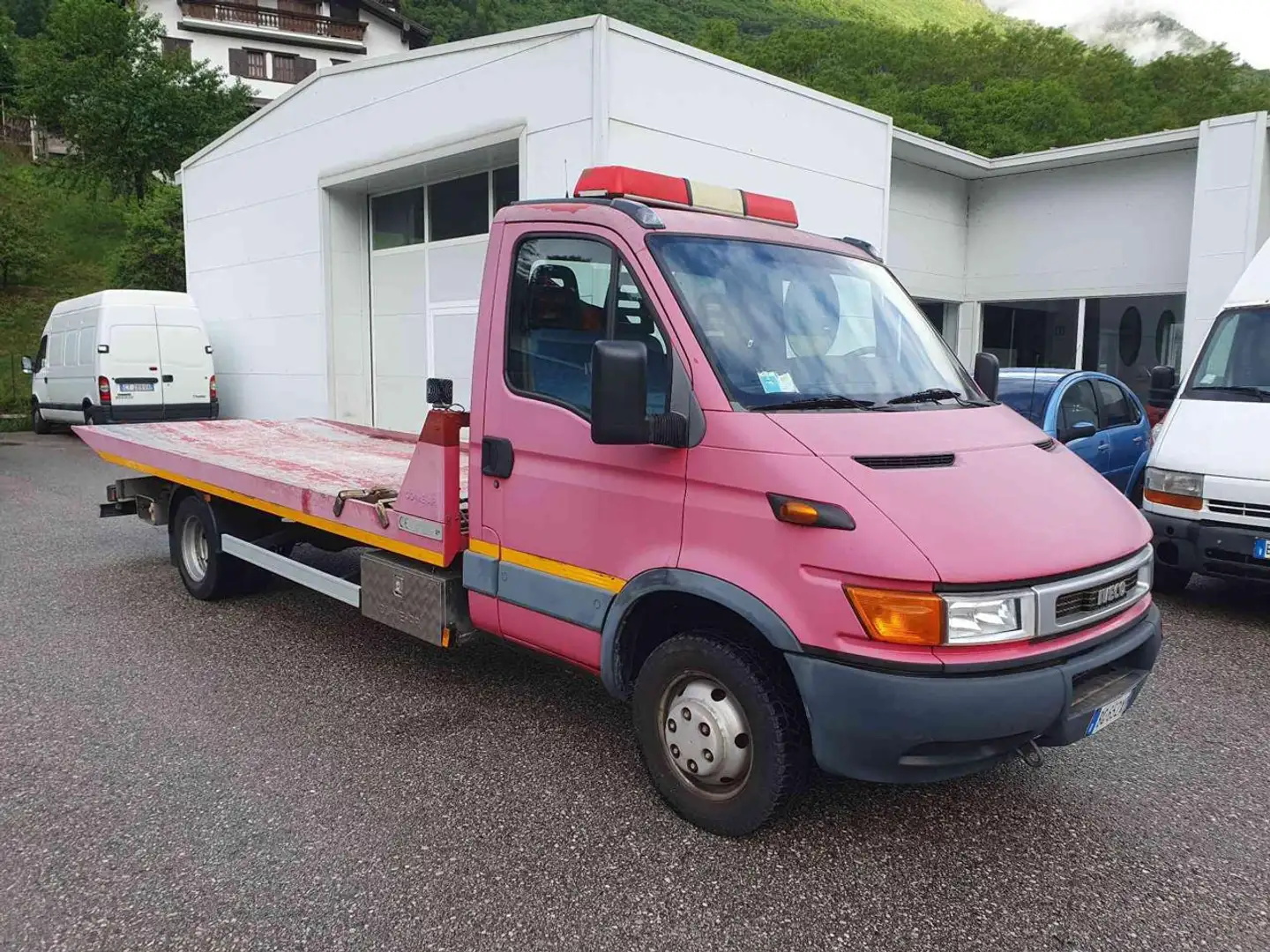 Iveco Daily Carroattrezzi PatenteC 2.8Td Rosso - 2