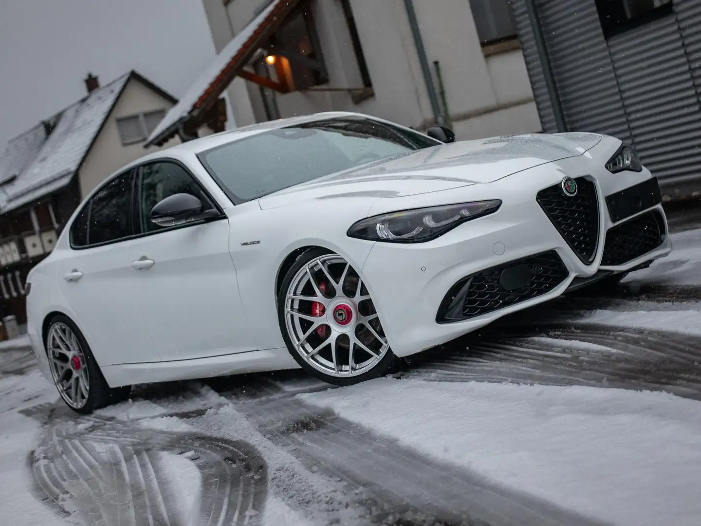 Alfa Romeo Giulia Veloce*280PS*Zeisberg Umbau*Zins 1.49% Blanc - 1