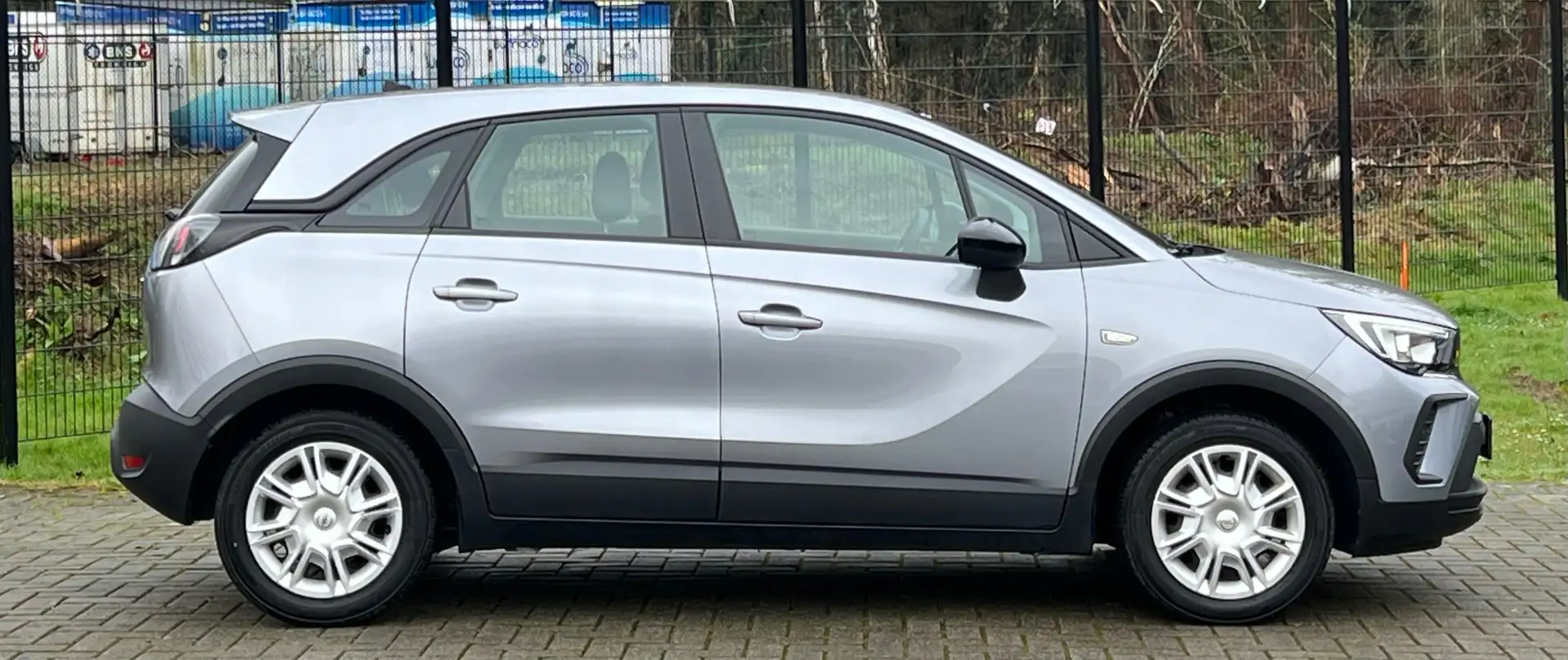 Opel Crossland 1.2i CARPLAY CAMERA ZETEL+STUUR VERW. DAB AIRCO Grau - 2