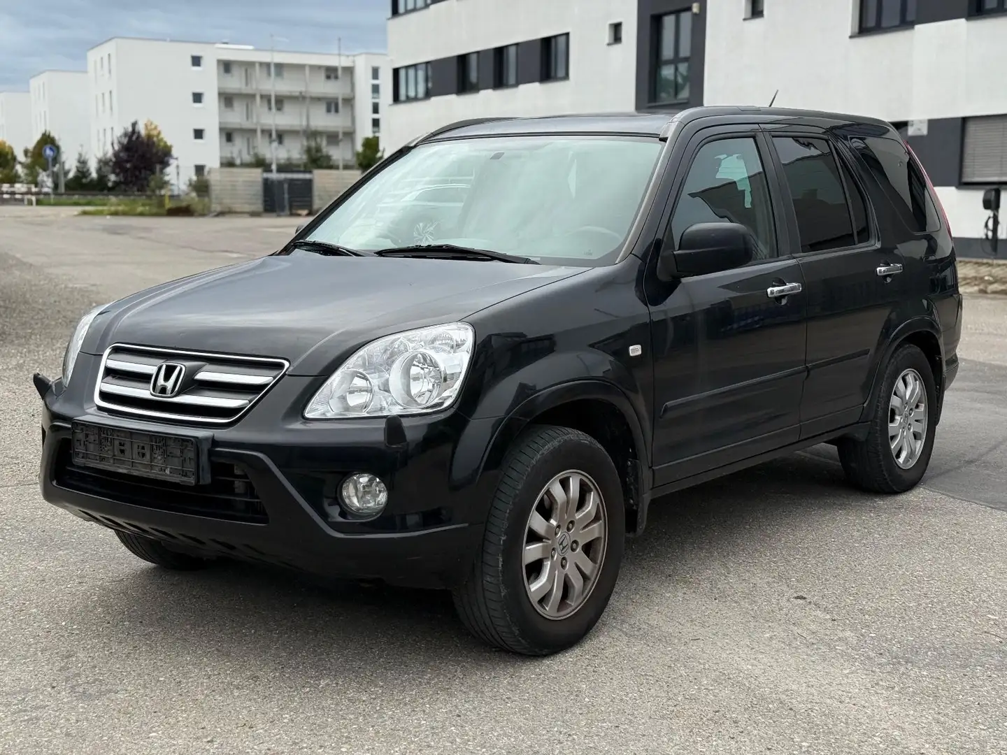 Honda CR-V Executive 2.2 4x4 TÜVNeu Leder Schiebedach Schwarz - 1