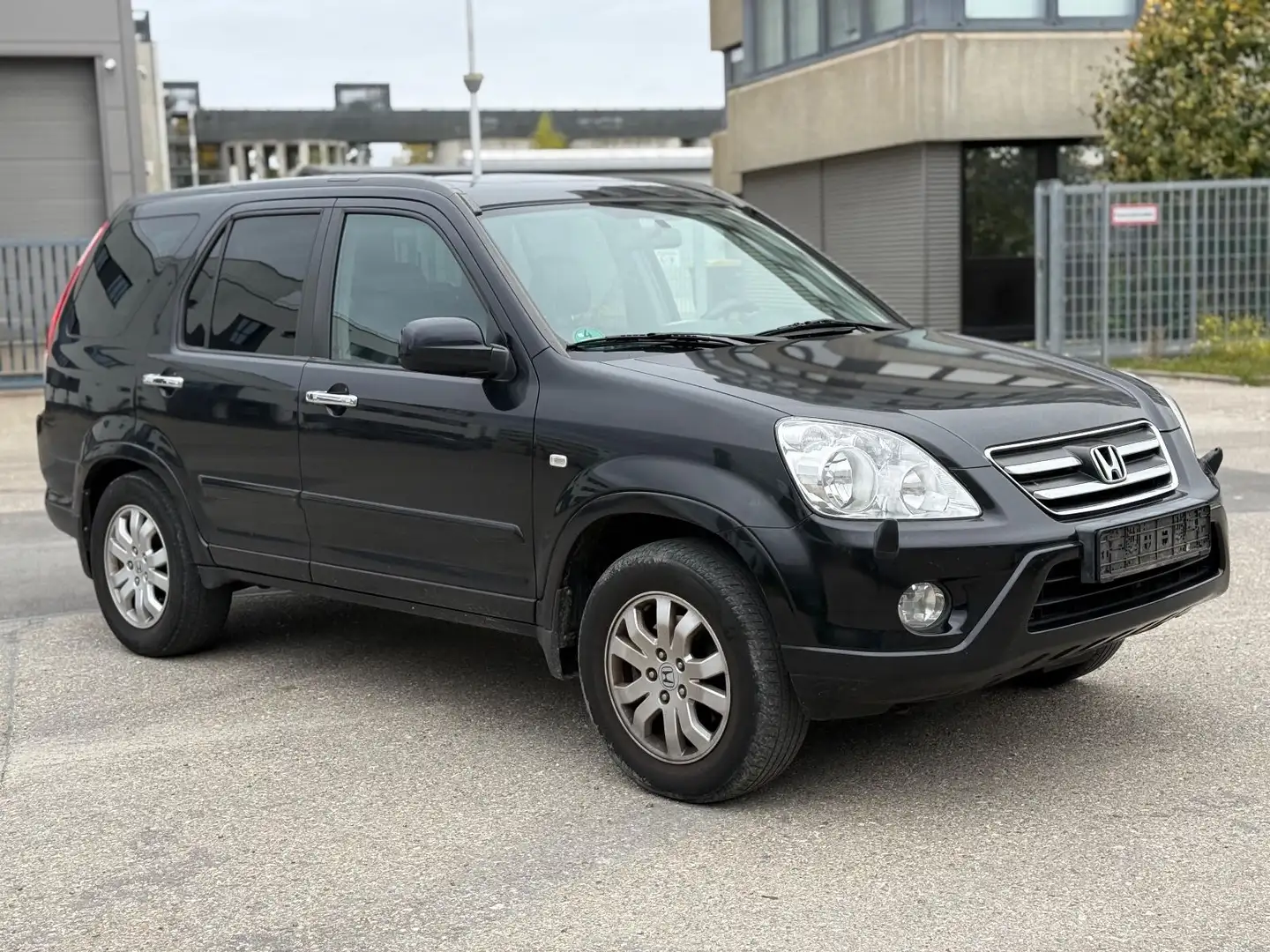 Honda CR-V Executive 2.2 4x4 TÜVNeu Leder Schiebedach Schwarz - 2