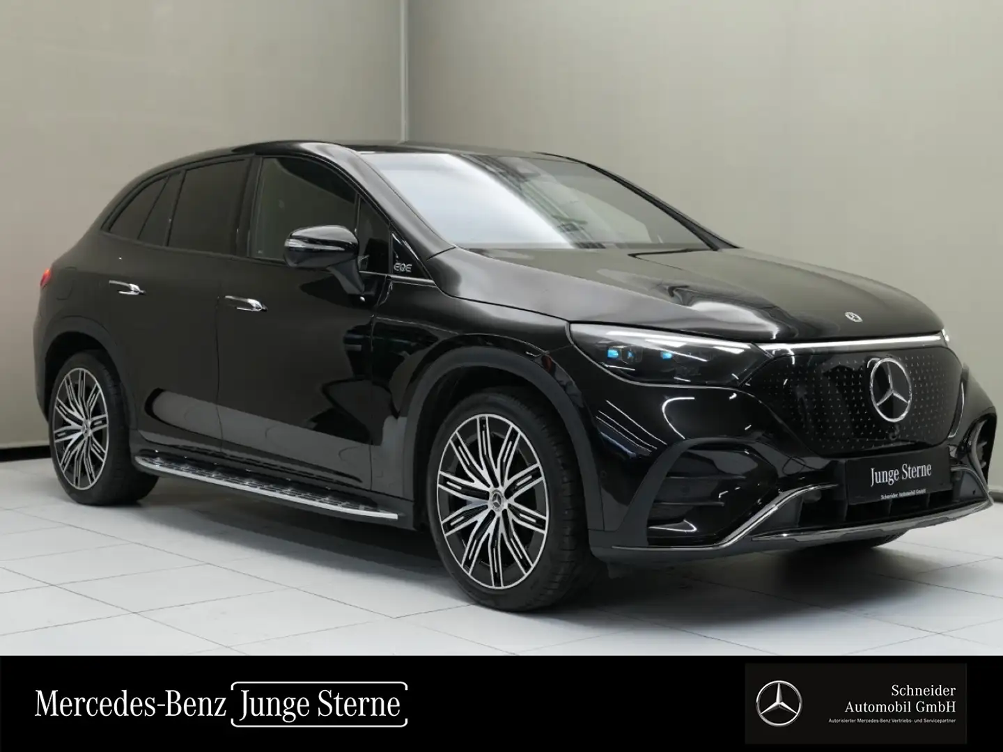 Mercedes-Benz EQE SUV EQE 500 4MATIC SUV Pano HUD ACC Sport S-Sitz Zwart - 1