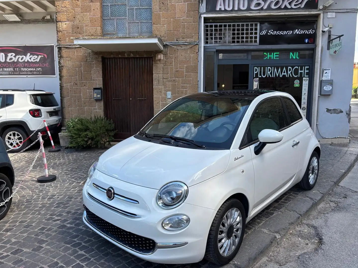 Fiat 500 1.0 DOLCEVITA 69cv HYBRID NEOPATENTATI Bianco - 1