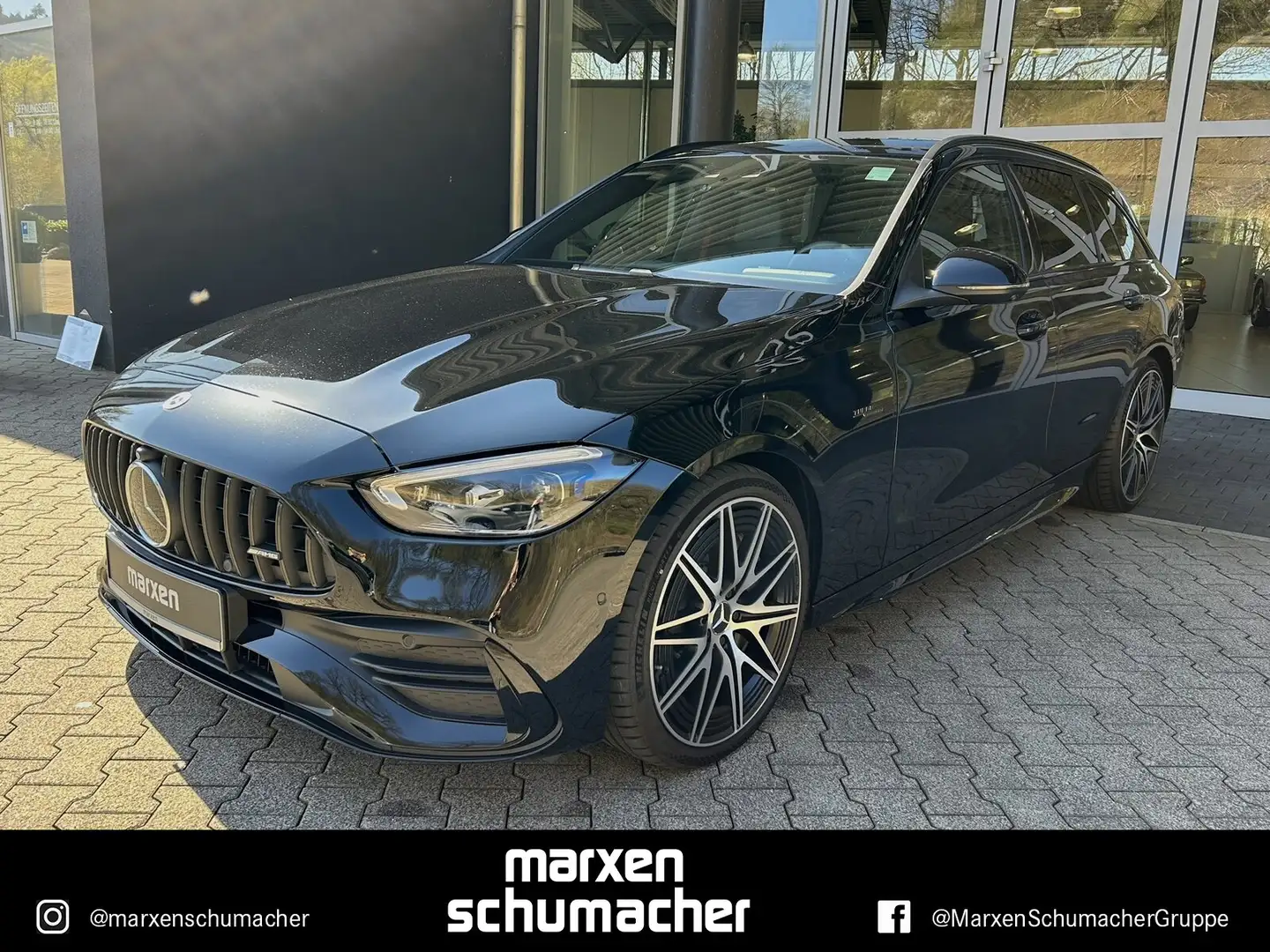 Mercedes-Benz C 43 AMG AMG C 43 4M T Night2+AHK+360°+Distronic+DIGITAL Nero - 1