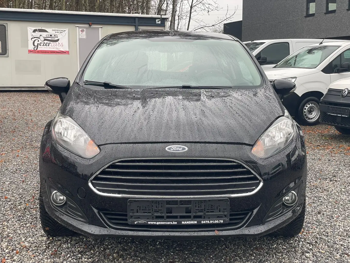 Ford Fiesta 1.5 TDCi 12 MOIS DE GARANTIE -CLIM Nero - 2