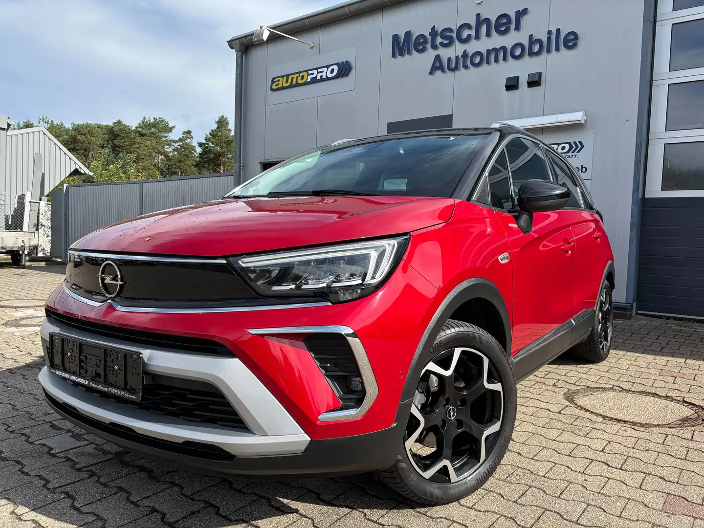 Opel Crossland X Ultimate *AHK*HeadUp*Navi*Kamera*Winter* Rouge - 1