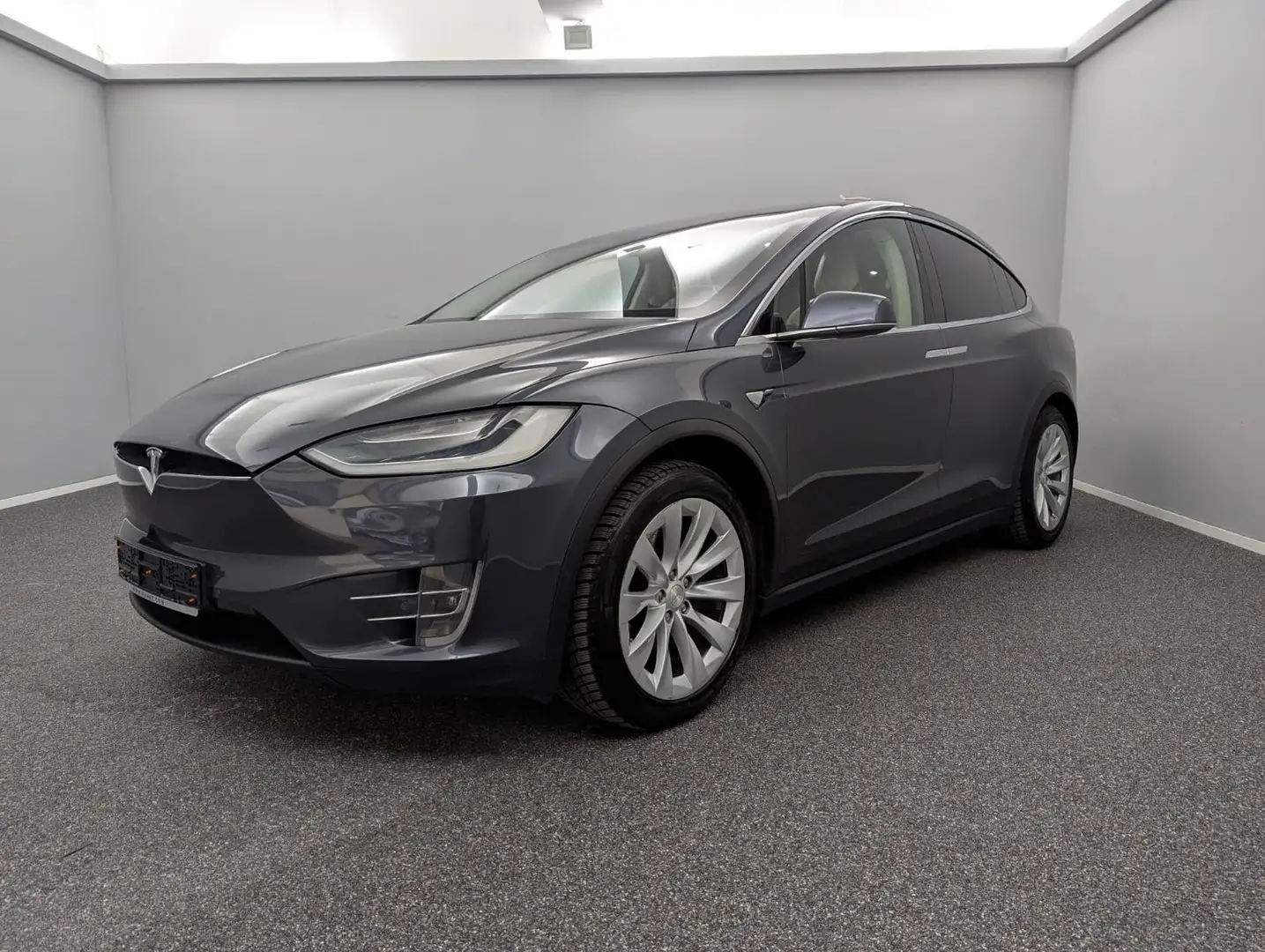 Tesla Model X 75D*PANO*AUTONOMES FAHREN 2.5*AHK*PREMIU Gri - 1