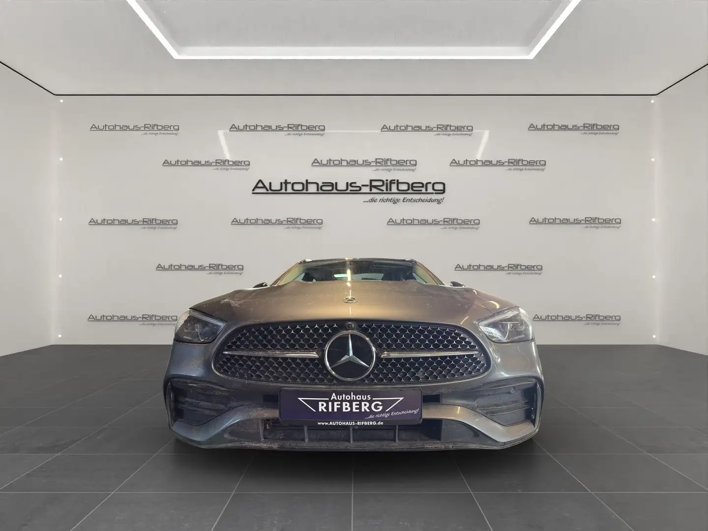 Mercedes-Benz C 220 T d AMG/AHK/PANO/DISTR/NIGHT/KAMERA/MBUX Gris - 2