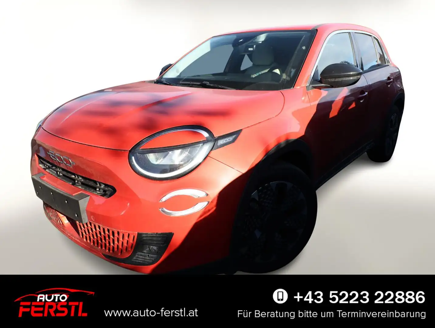 Fiat 600 La Prima 11kW-OBC WärmeP Massage Nav Keyl 115 k... Orange - 1