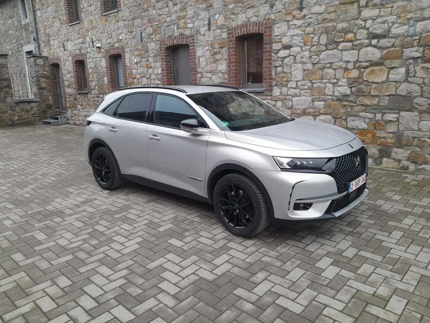 DS Automobiles DS 7 Crossback DS7 Crossback Hybride E-Tense 225 2x4 LOUVRE Argent - 1